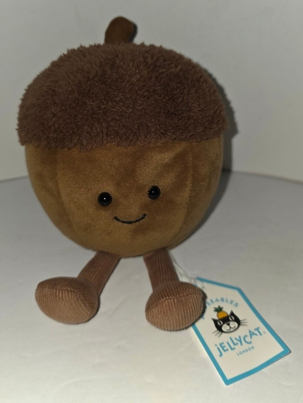 New With ALL Tags. Jellycat Retired A6AC Amuseables ACORN Plush Stuffed Animal
